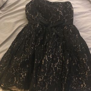 Black Lacy Party Dress